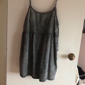 Acid wash dress